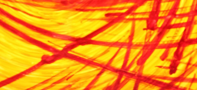 Fenster mit Sonnenstrahlen im Salesianum