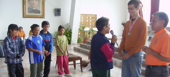 Verabschiedung in Mexiko im Juli 2007