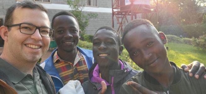 Peter Rinderer in Embu/Kenia